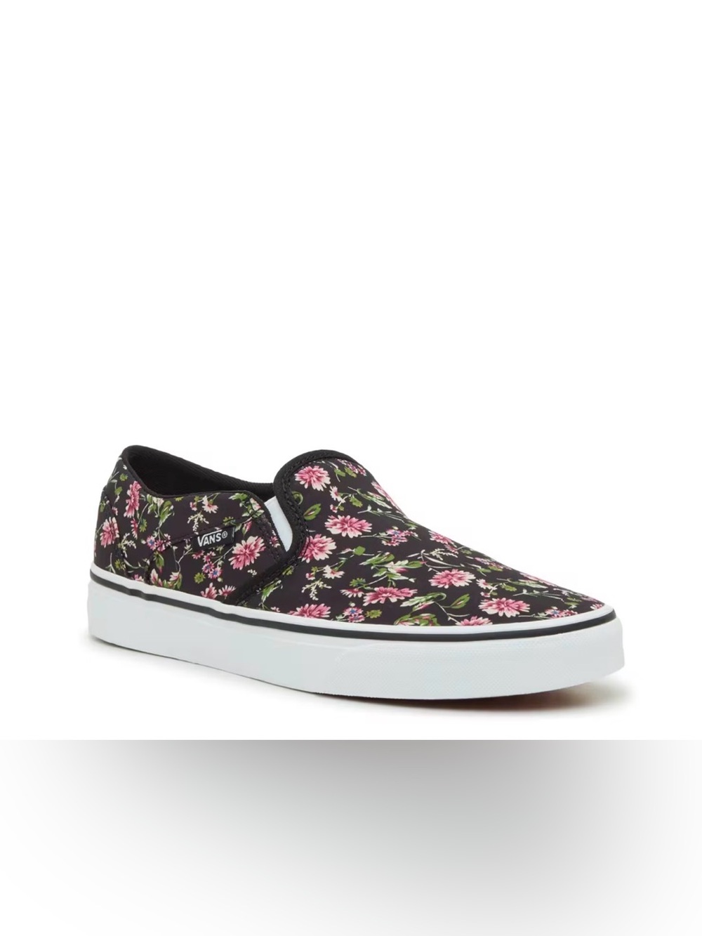Vans Asher Slip-On- Women's Floral Sneakers